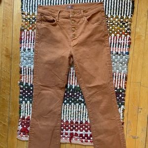 Burnt orange high waisted pants